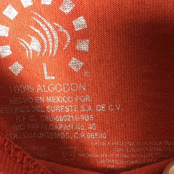 Le Best Brown Large Stretch Casual Graphic Tee - Picture 3 of 3